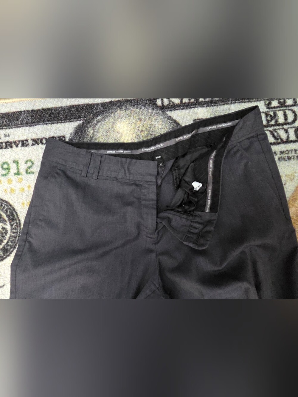 Express Men's Black Dress Pants